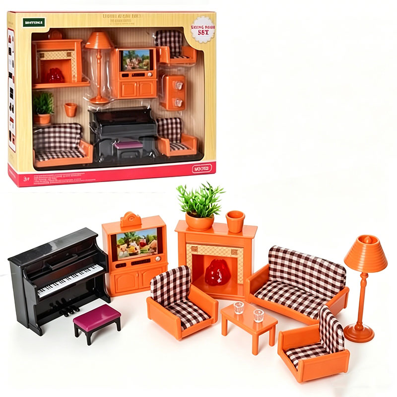 Bedroom Furniture - Set Furnitur Rumah Boneka Skala 1/12