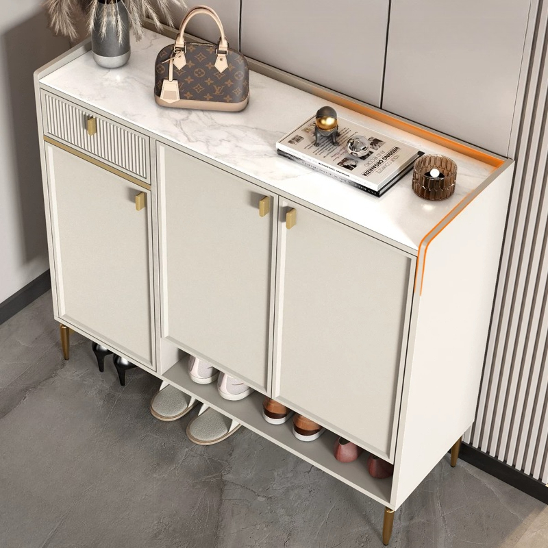 Rak Sepatu untuk Area Masuk, L - Shoe Rack Cabinet Narrow Entryway ulasan dan harga
