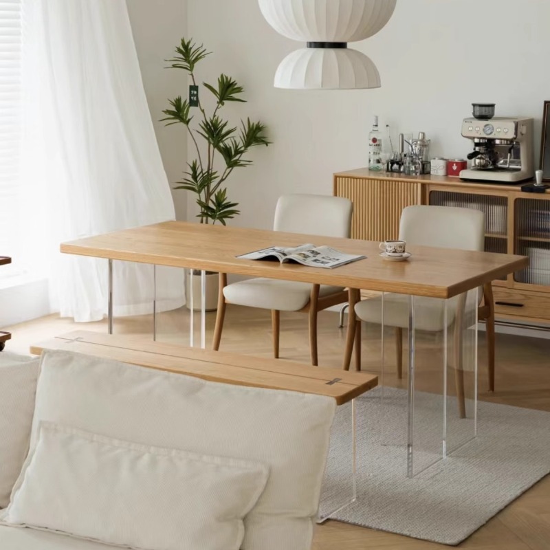 Meja Mengambang Kayu Solid Akr - Bedroom Furniture ulasan dan harga