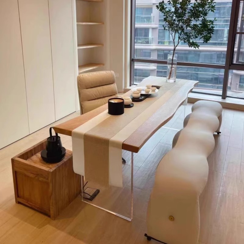 Meja Mengambang Kayu Solid Akr - Bedroom Furniture ulasan dan harga