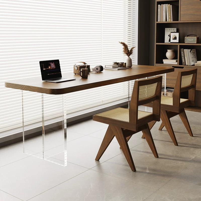 Meja Kayu Solid Mengambang Akr - Bedroom Furniture ulasan dan harga