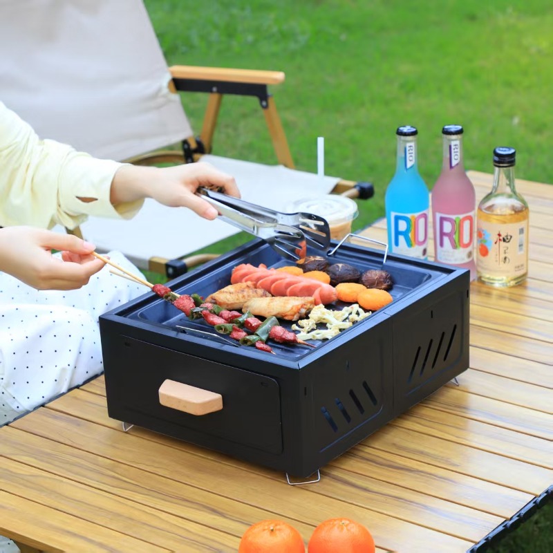 Panggangan BBQ Arang Portabel, - Outdoor Furniture ulasan dan harga