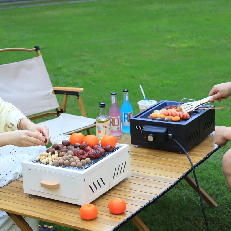 Panggangan BBQ Arang Portabel, - Outdoor Furniture ulasan dan harga