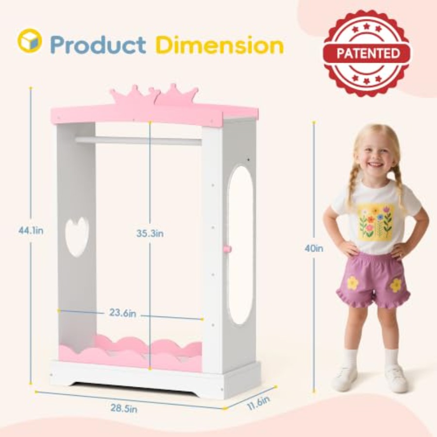 Lengkapkan lemari pakaian deng - Full Length Mirror Jewelry Armoire ulasan dan harga