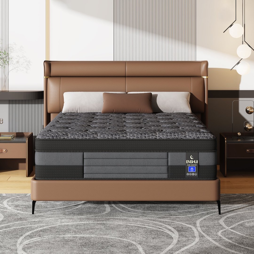 Kasur Busa Memori 12/14 inci T - Memory Foam Mattress In A Box Queen ulasan dan harga