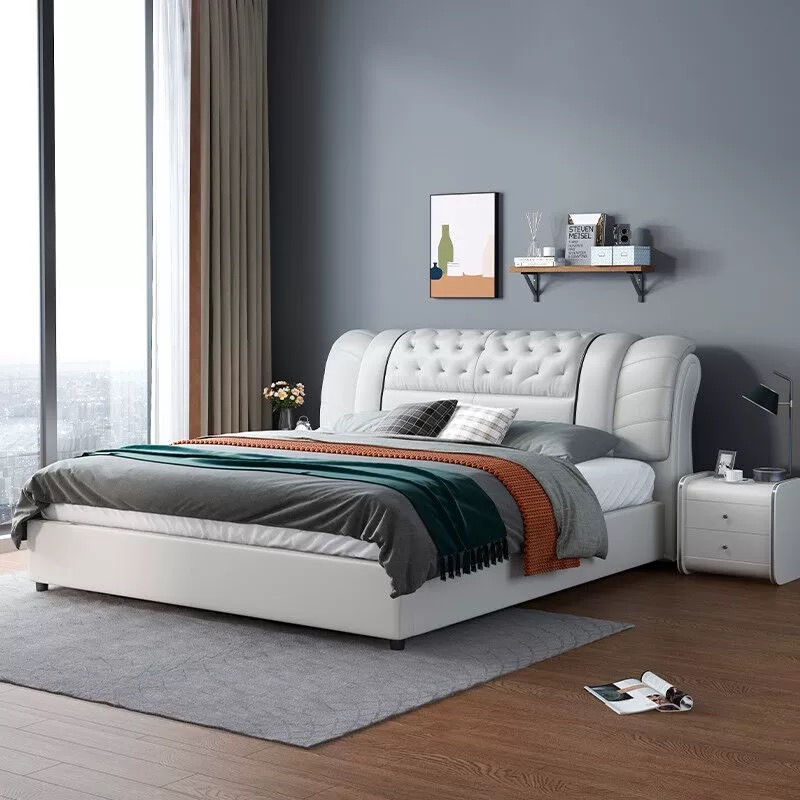 Set Perabot Kamar Tidur Tempat - King Size Bed Frame With Storage Drawers ulasan dan harga